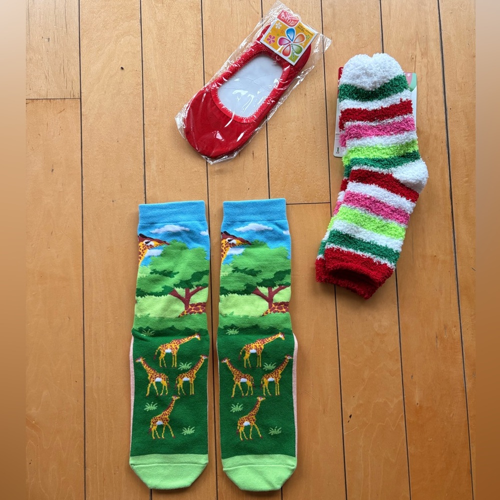 Set of adorable socks